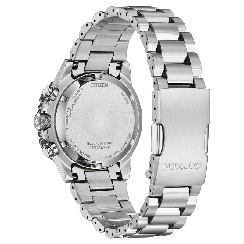 Citizen Promaster Sky Ø40mm CA4664-60X analog herrklocka med brun urtavla och armband i rostfritt stål