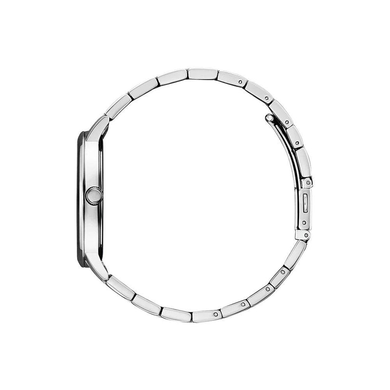 Citizen Sport Quartz BI5070-57H analog herrklocka med grå urtavla och armband i rostfritt stål