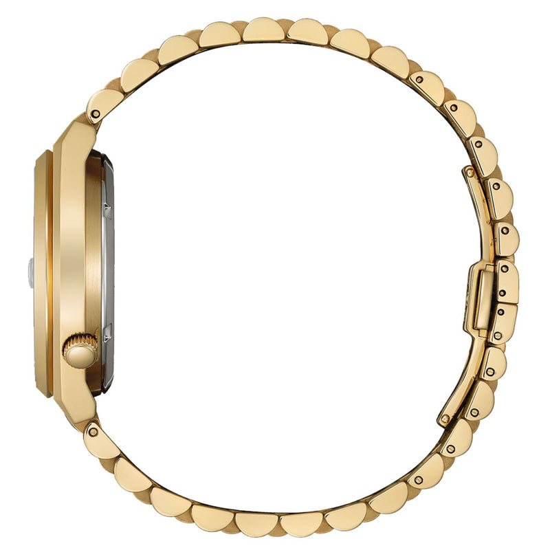 Citizen Tsuyosa 60 Automatic NK0023-57L analog herrklocka med blå urtavla och armband i rostfritt stål