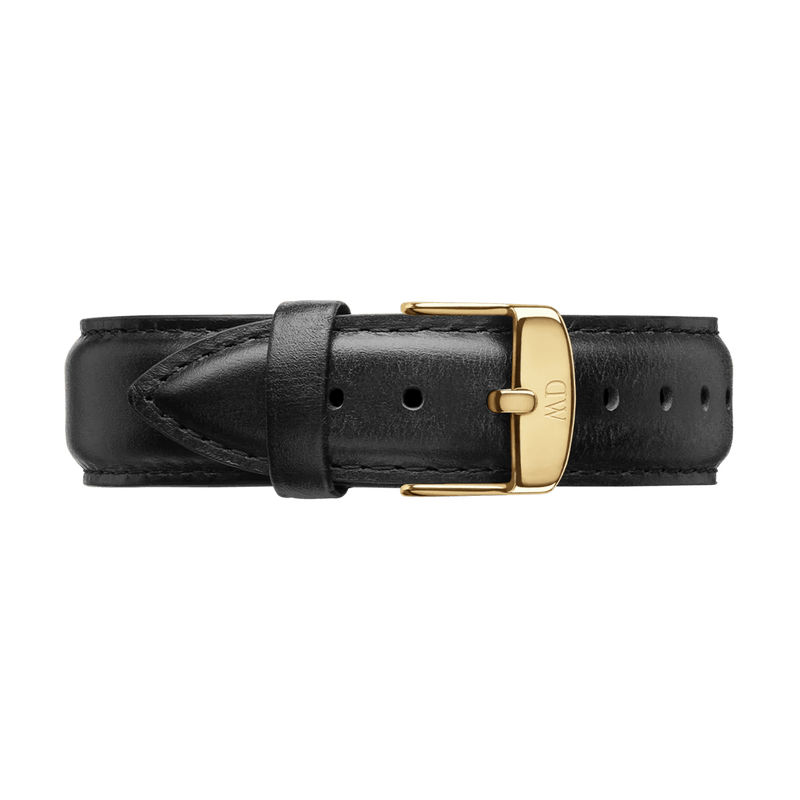 Daniel Wellington Classic Sheffield DW00100544 analog herrklocka med svart urtavla och armband i läder