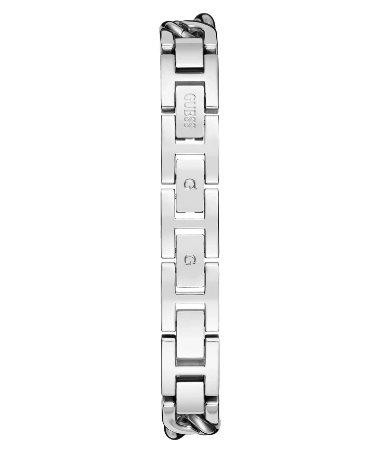 Guess Tone Analog Silver Damklocka GW0758L1 analog damklocka med silver urtavla och armband i rostfritt stål
