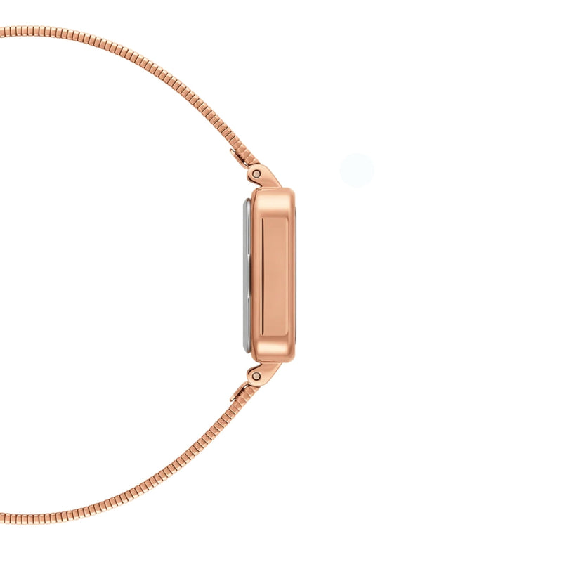 Daniel Wellington Quadro Studio DW00100519 analog damklocka med grön urtavla och armband i rostfritt stål