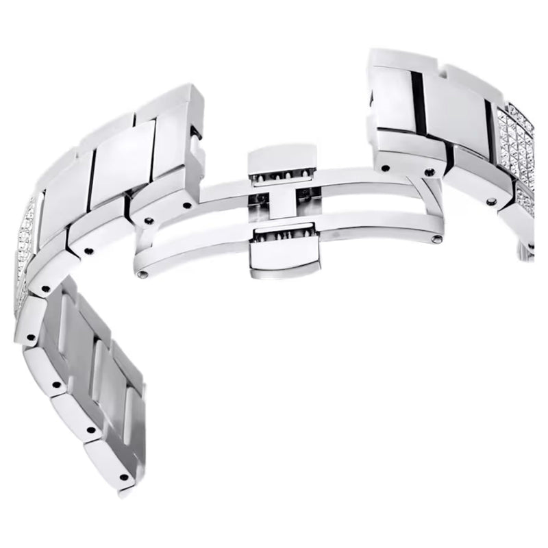 Swarovski Dextera lux 5668845 analog damklocka med silver urtavla och armband i rostfritt stål