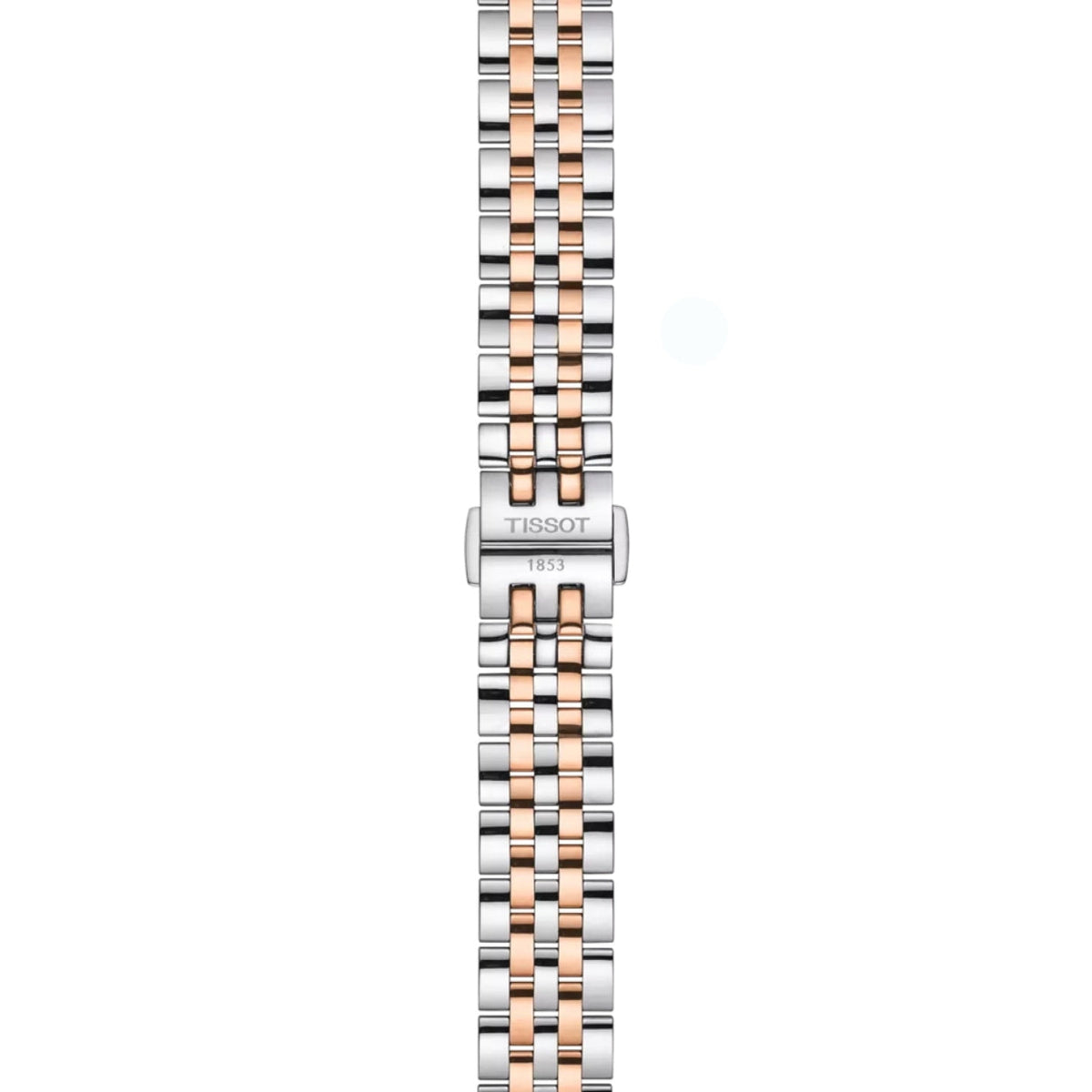 Tissot Le Locle T006.207.22.036.00 analog damklocka med silver urtavla och armband i rostfritt stål