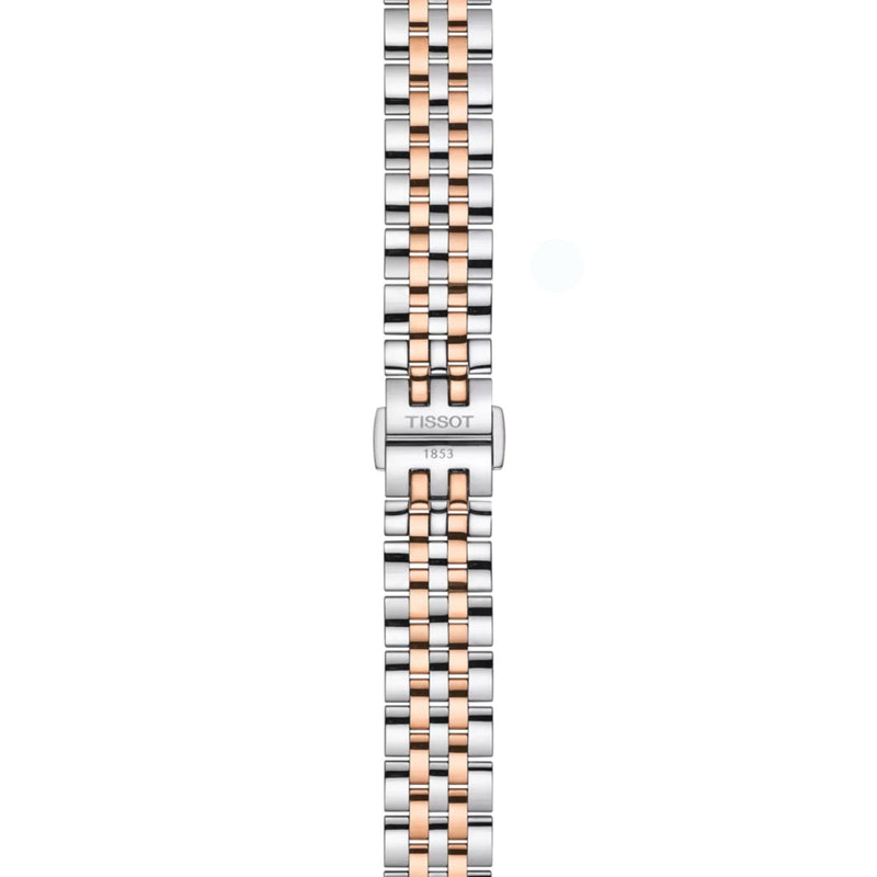 Tissot Le Locle T006.207.22.036.00 analog damklocka med silver urtavla och armband i rostfritt stål