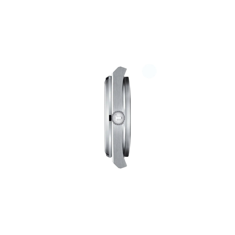 Tissot PRX T137.210.11.031.00 analog damklocka med silver urtavla och armband i rostfritt stål