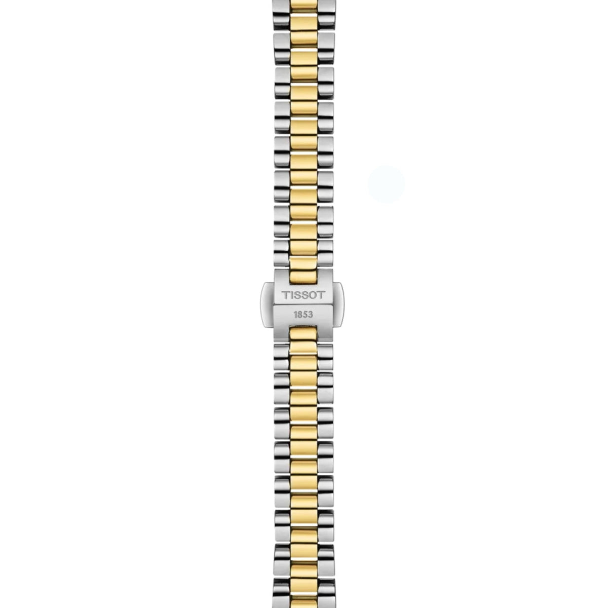 Tissot Desir T152.010.22.118.01 analog damklocka med beige urtavla och armband i rostfritt stål