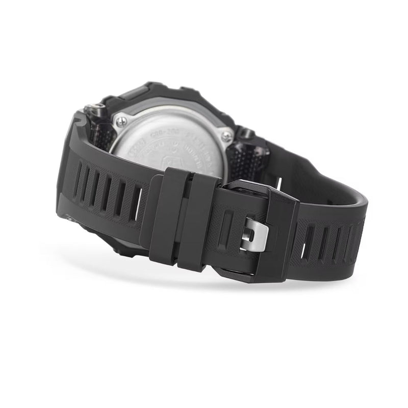 Casio G-Shock GBD-200-1ER digital herrklocka med svart urtavla och armband i resin