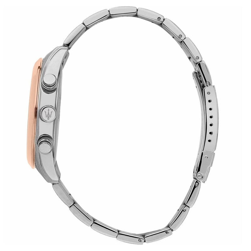 Maserati ATTRAZIONE SET R8853151003 analog herrklocka med svart urtavla och armband i rostfritt stål