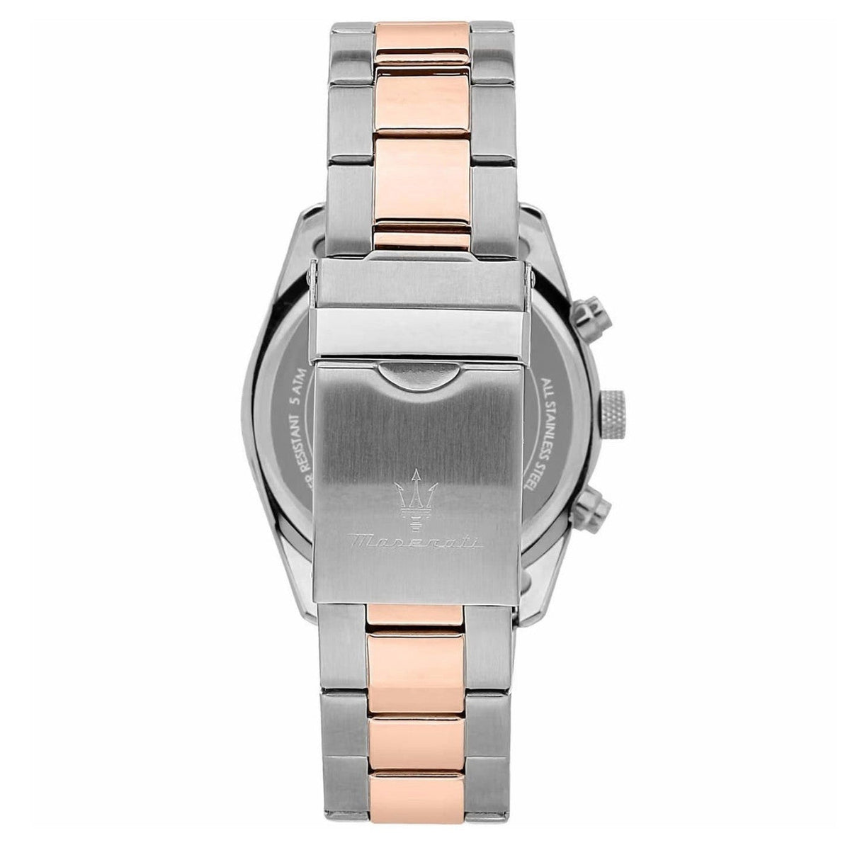 Maserati ATTRAZIONE SET R8853151003 analog herrklocka med svart urtavla och armband i rostfritt stål