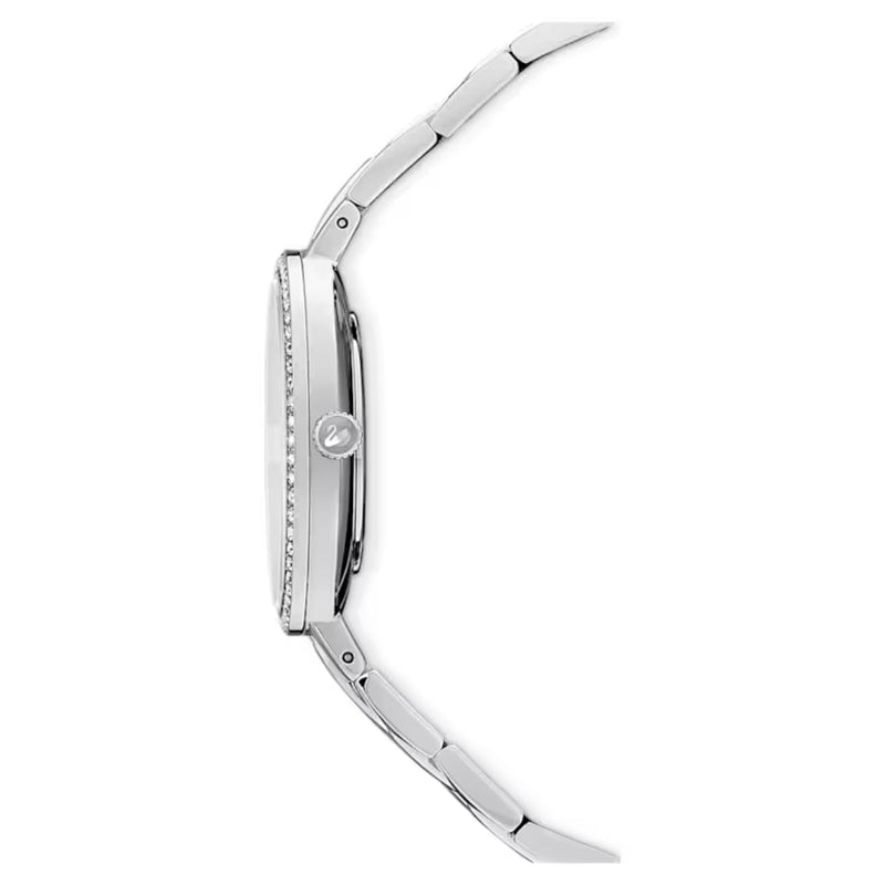 Swarovski Cosmopolitan 5517807 analog damklocka med silver urtavla och armband i rostfritt stål