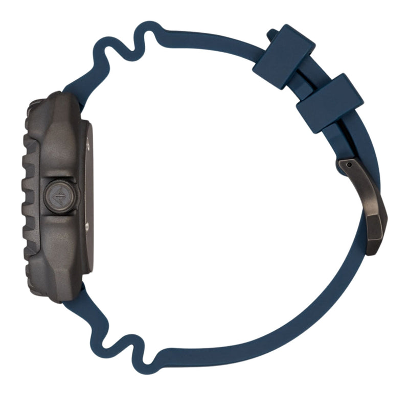 Citizen Promaster BN0227-09L analog herrklocka med blå urtavla och armband i gummi