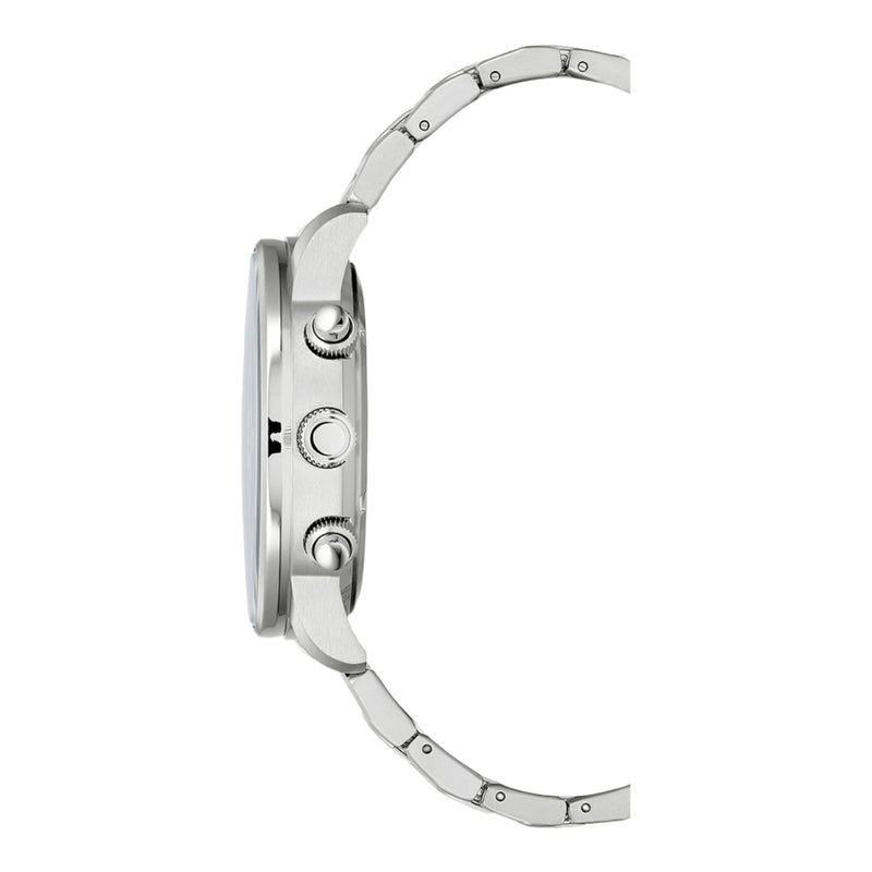 Citizen Classic CA0690-88L analog herrklocka med blå urtavla och armband i rostfritt stål