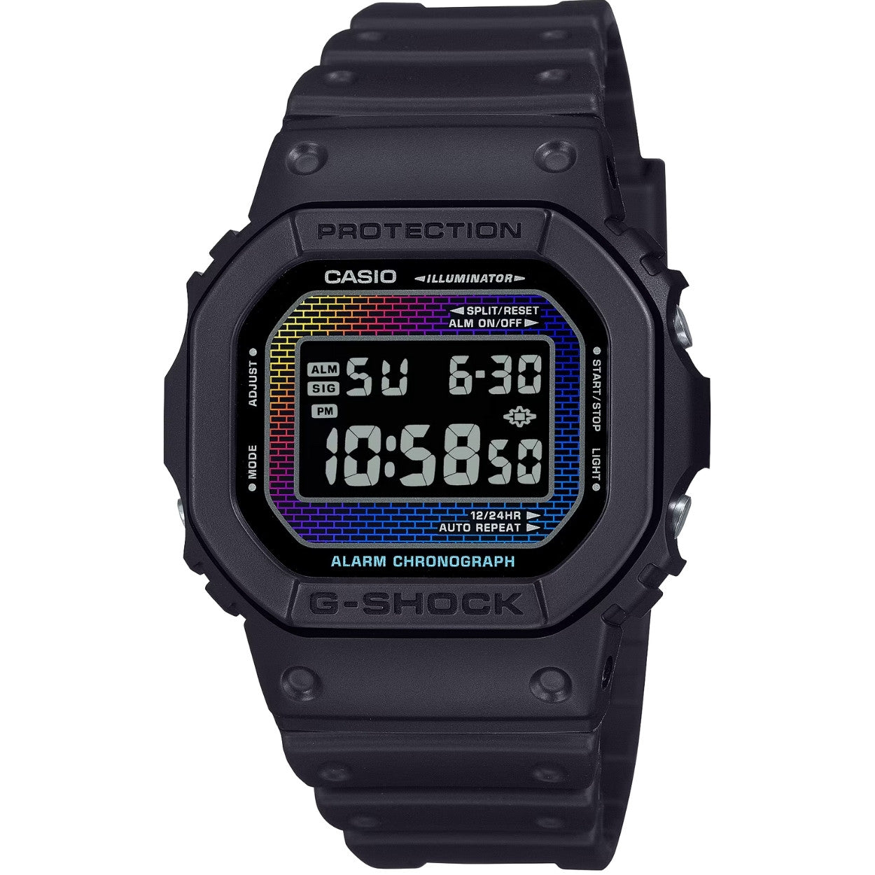 Casio G-Shock Rainbow Brick Wall Edition DW-5600RW-1ER