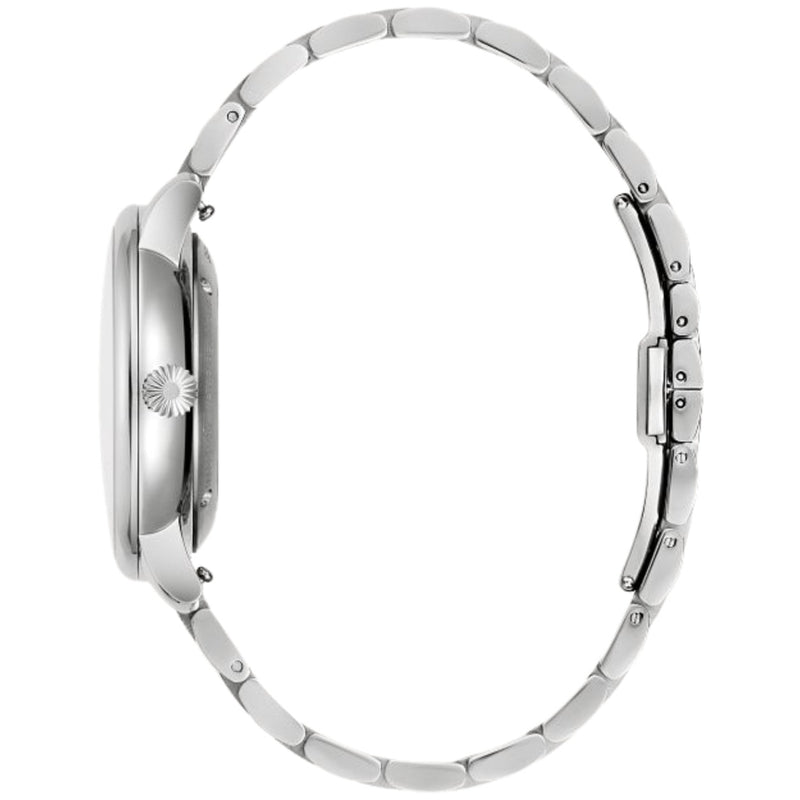 Bulova Hudson 96B447 analog herrklocka med mörk blå urtavla och armband i rostfritt stål