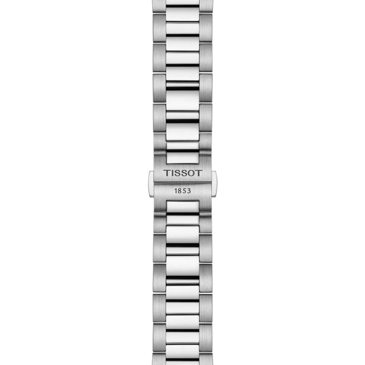 Tissot PR 100 T150.417.11.041.00 analog herrklocka med blå urtavla och armband i rostfritt stål