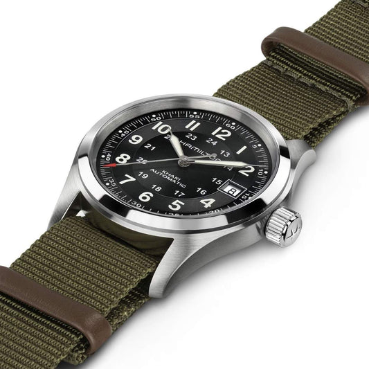 Hamilton Khaki Field Auto 38mm Call of Duty H70475930 från Hamilton – Märkesklocka hos Kronura