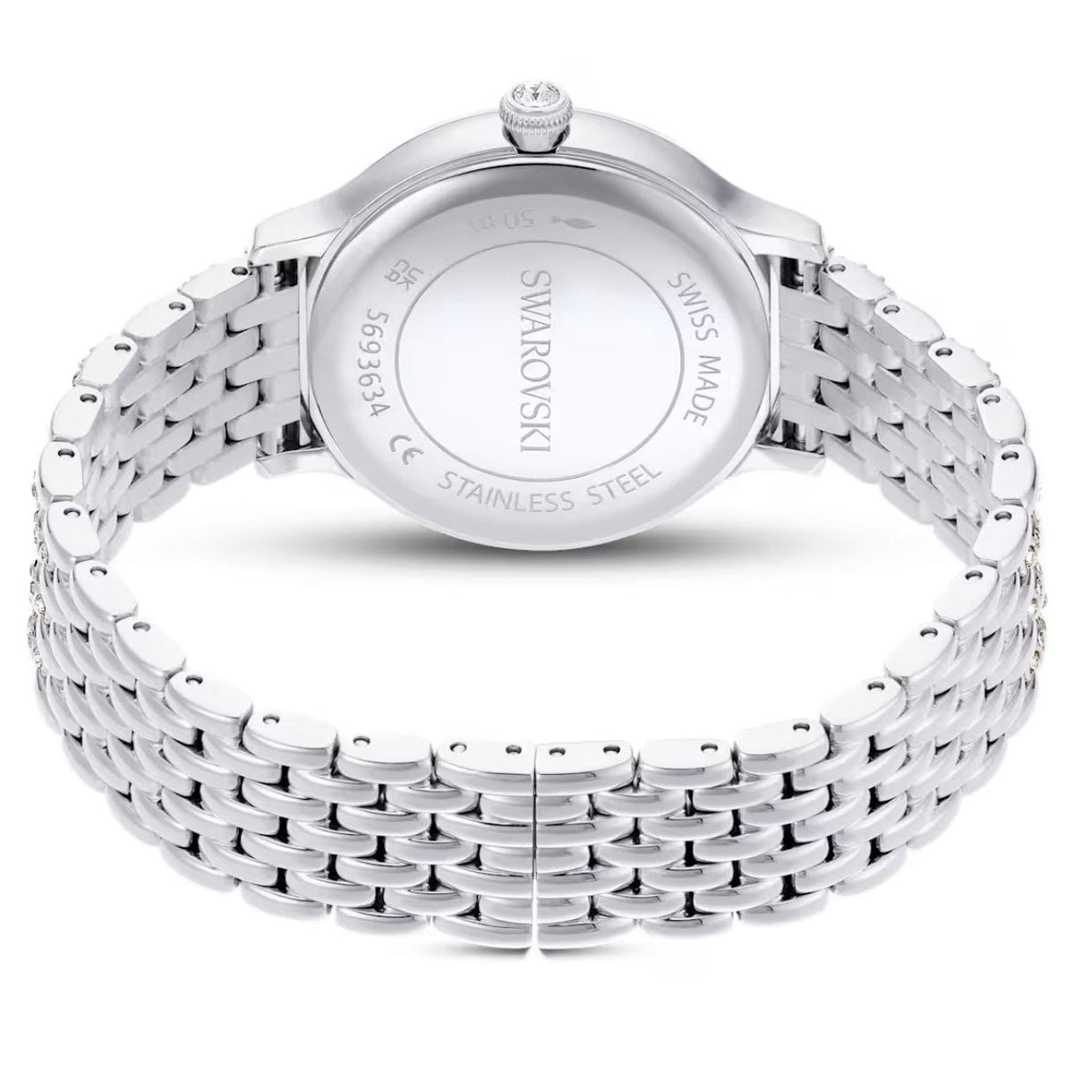 Swarovski Imber 5693634 analog damklocka med silver urtavla och armband i rostfritt stål