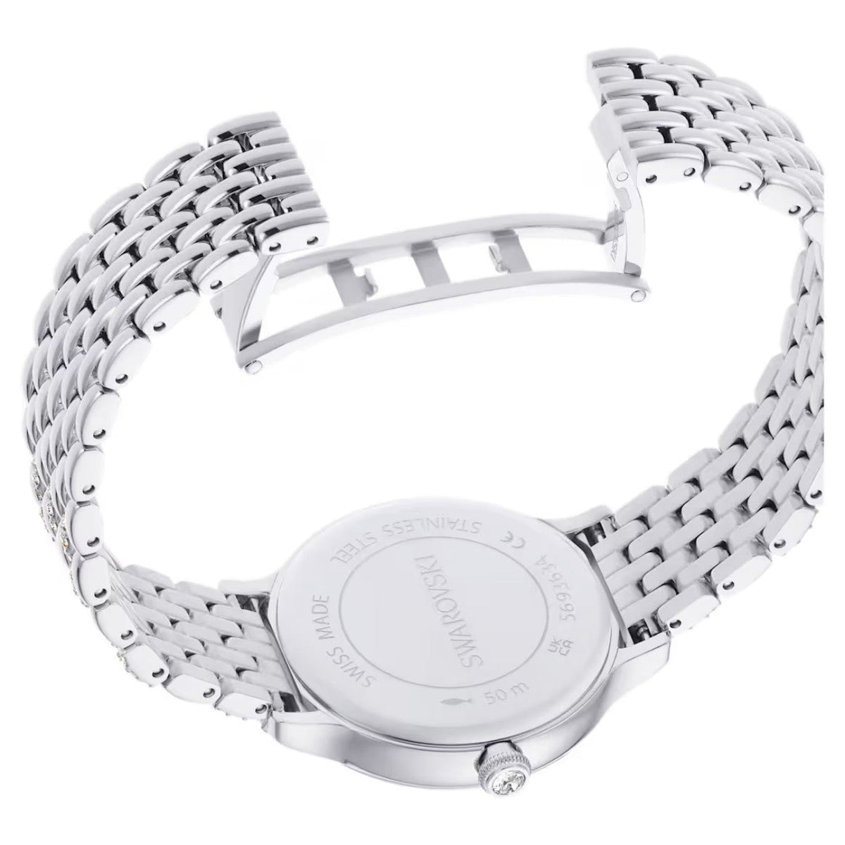 Swarovski Imber 5693634 analog damklocka med silver urtavla och armband i rostfritt stål