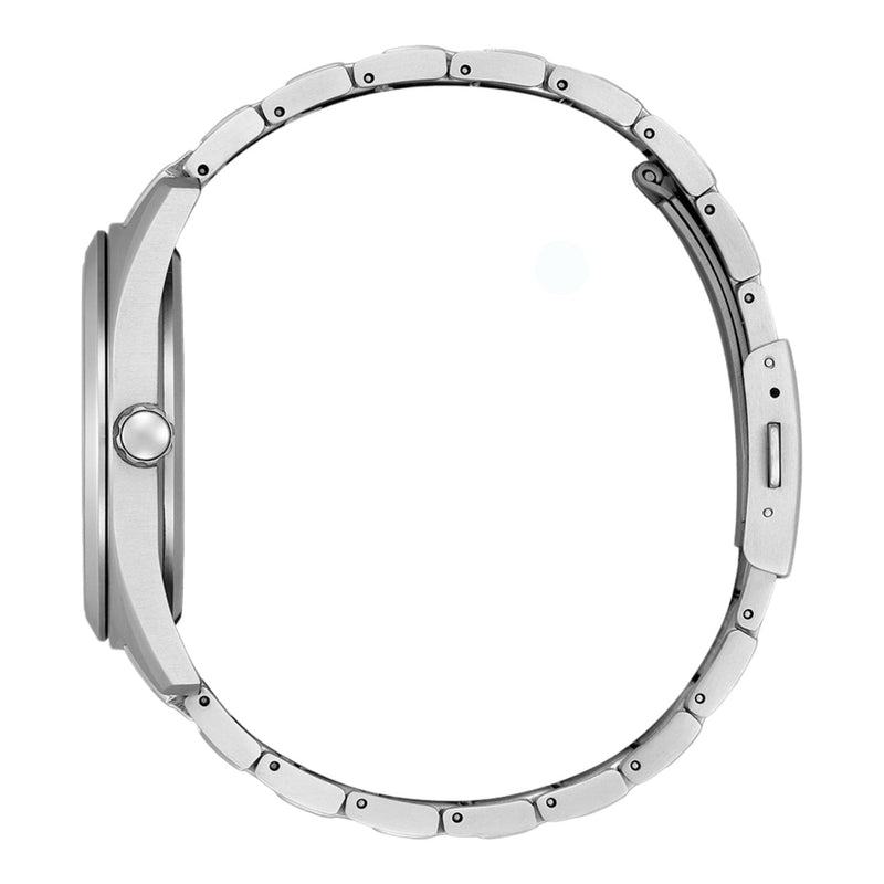 Citizen Super Titanium Eco-Drive AW1641-81E analog herrklocka med svart urtavla och armband i titan