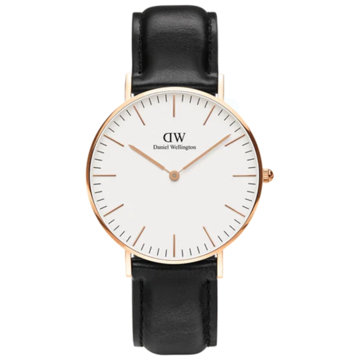 Daniel Wellington Classic Sheffield DW00100036 analog damklocka med vit urtavla och armband i läder