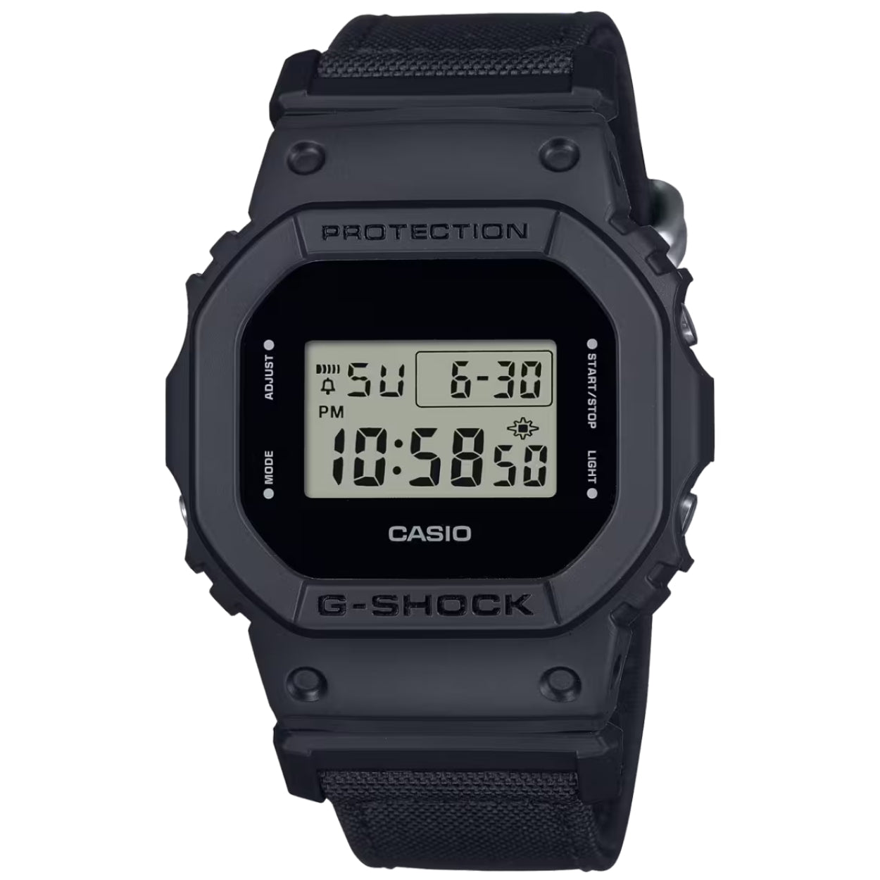 Casio G-shock DW-5600BCE-1ER digital herrklocka med svart urtavla och armband i resin
