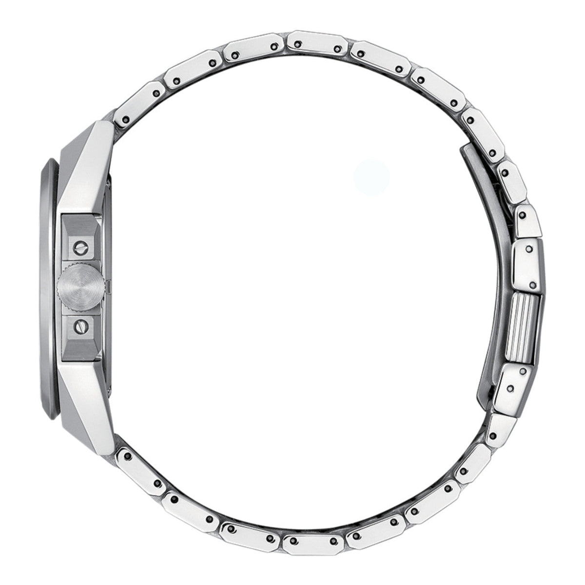 Citizen Series 8 NB6010-81E analog herrklocka med svart urtavla och armband i rostfritt stål