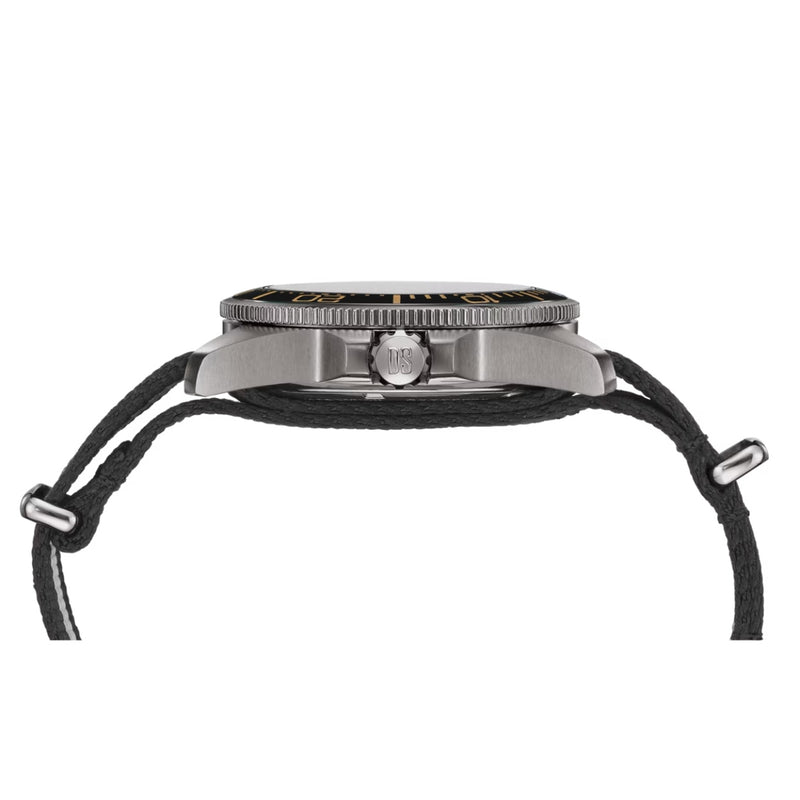 Certina DS Action Diver Powermatic 80 C032.607.48.051.00 analog herrklocka med flerfärgad urtavla och armband i textil