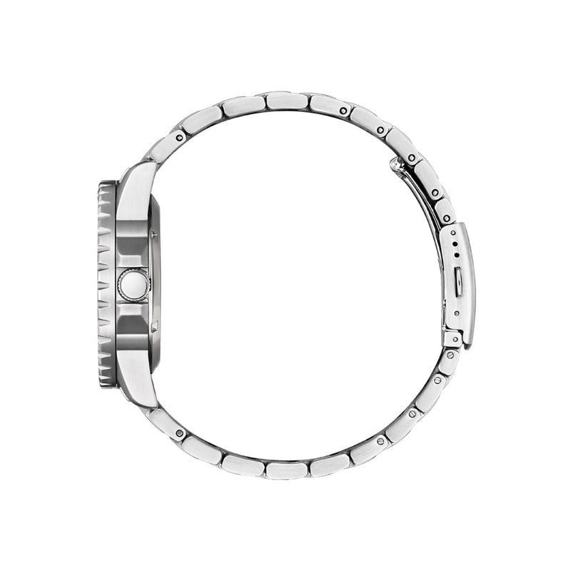 Citizen Pro Master NJ0120-81E analog herrklocka med svart urtavla och armband i rostfritt stål