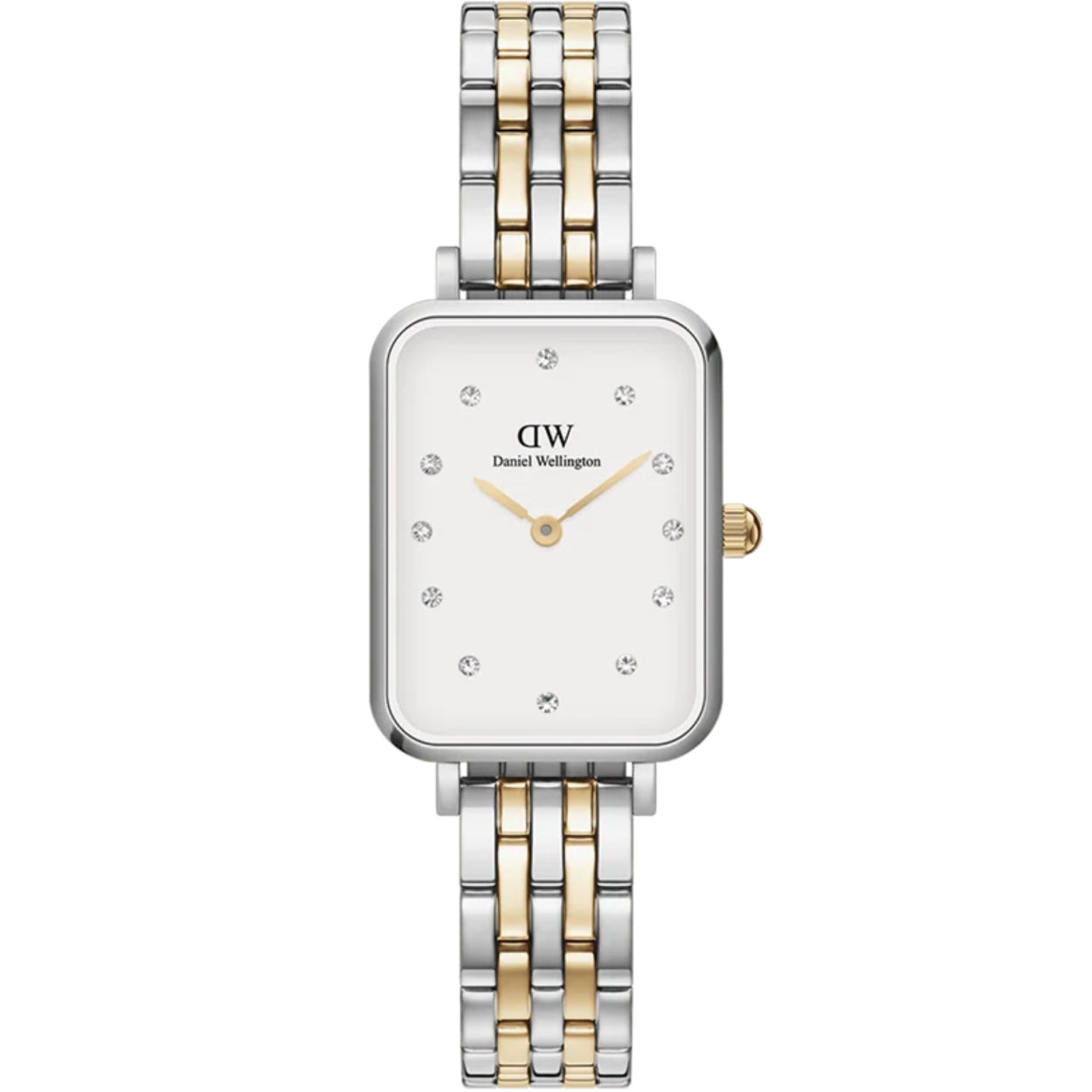 Daniel Wellington Quadro Lumine 5-link two-tone DW00100625