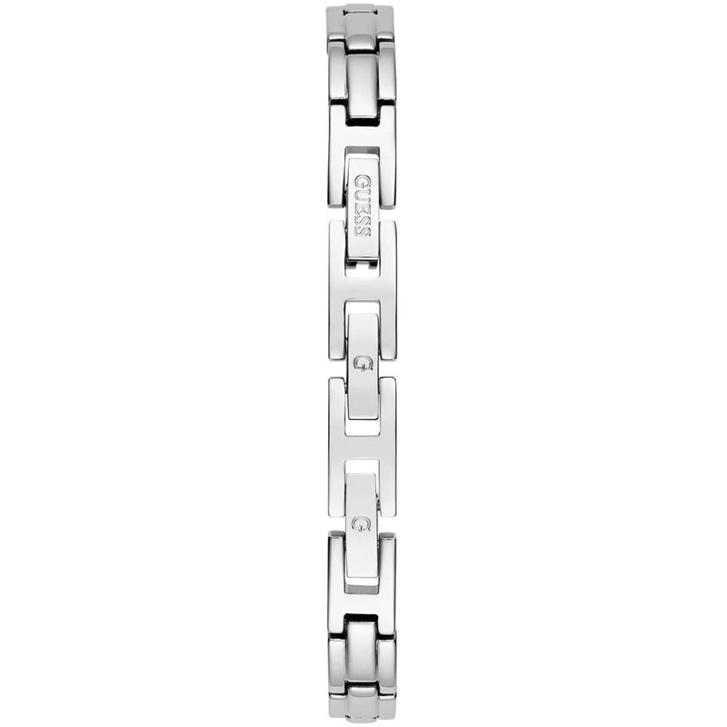 Guess Chole Damklocka GW0756L3 analog damklocka med silver urtavla och armband i rostfritt stål