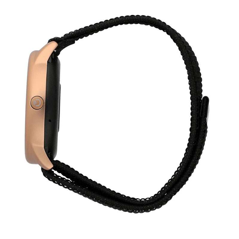 Sector S-01 Smartwatch R3251157001 digital unisexklocka med svart urtavla och armband i textil