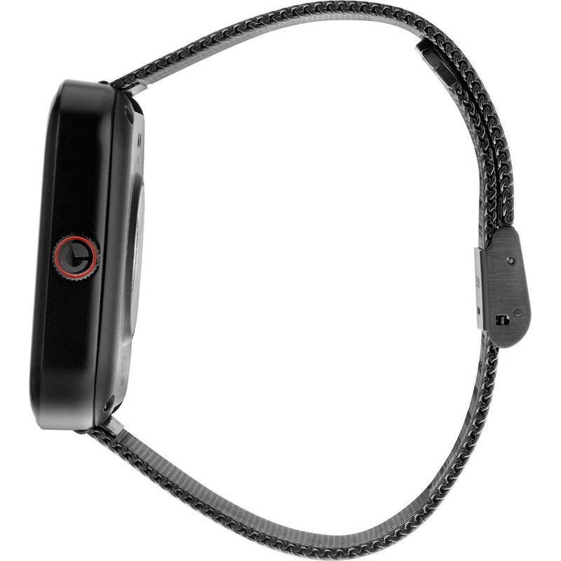 Sector S-03 Smartwatch R3253294002 digital unisexklocka med svart urtavla och armband i rostfritt stål