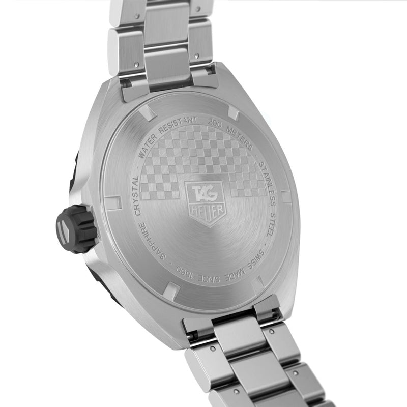 TAG Heuer Formula 1 Date WAZ1110.BA0875 analog herrklocka med svart urtavla och armband i rostfritt stål