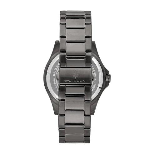 Maserati Sfida ð44mm R8823140009 analog herrklocka med blå urtavla och armband i rostfritt stål