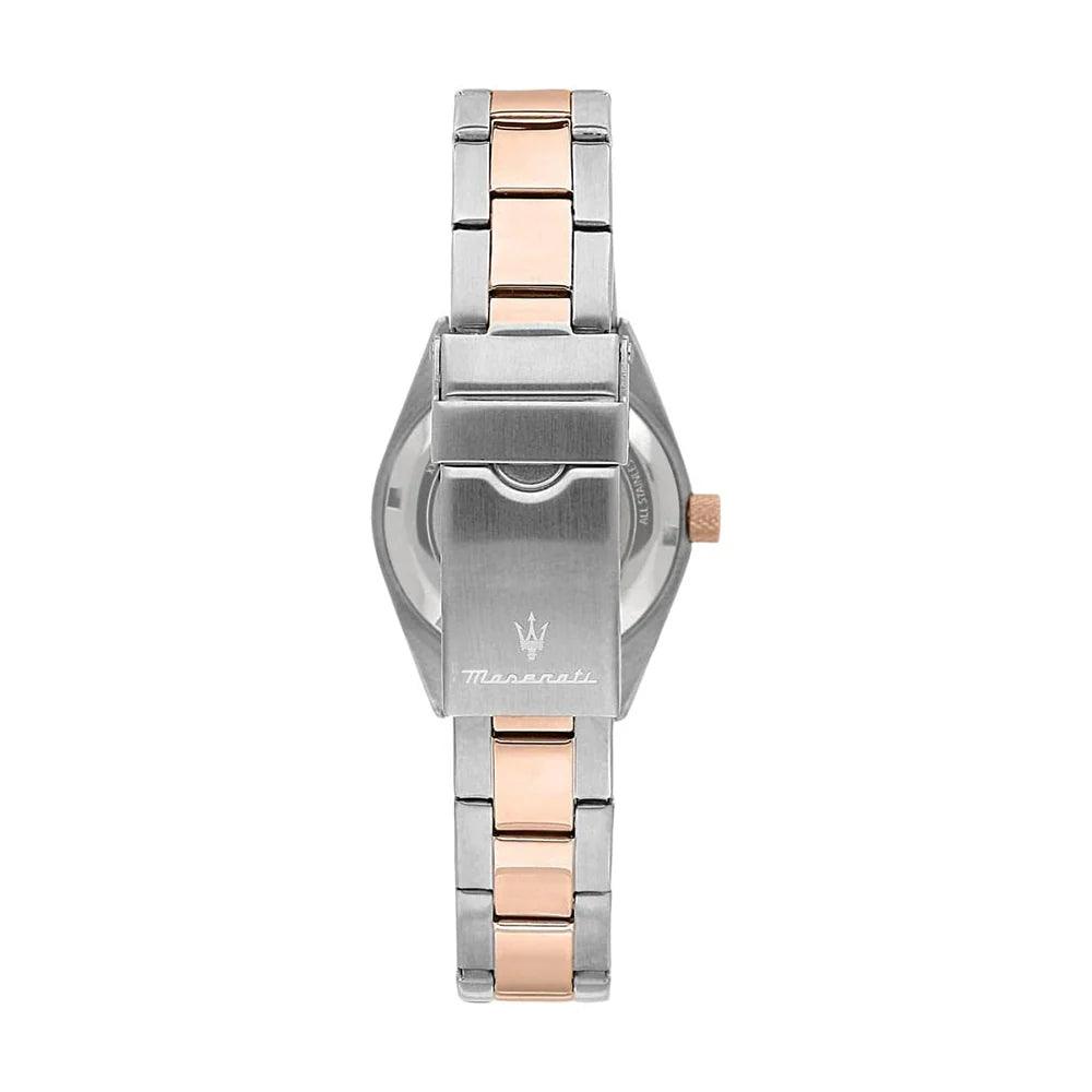 Maserati Competizione ð32mm R8853100507 analog damklocka med blå urtavla och armband i rostfritt stål