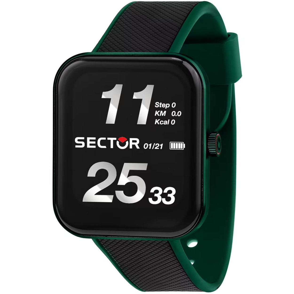 Sector S-03 Pro Light Smartwatch R3251171001 smartwatch herrklocka med svart urtavla och armband i plast