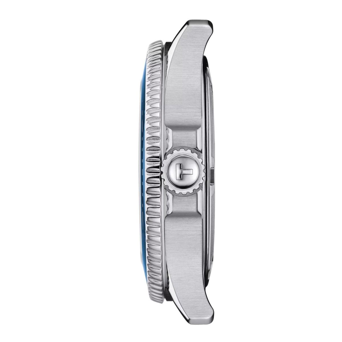 Tissot Seastar 1000 T120.210.11.041.00 analog herrklocka med blå urtavla och armband i rostfritt stål