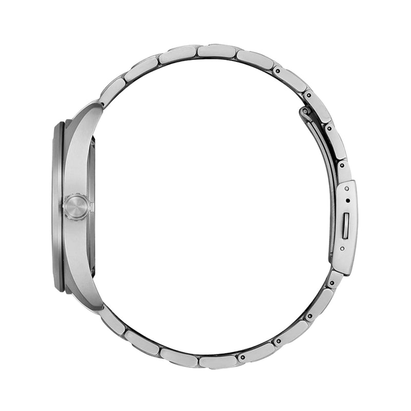 Citizen Eco-Drive Titanium BM8560-88E analog herrklocka med svart urtavla och armband i titan
