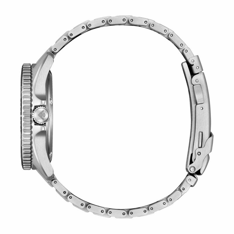 Citizen Promaster Eco-Drive Diver 200M BN0260-54L analog herrklocka med blå urtavla och armband i rostfritt stål