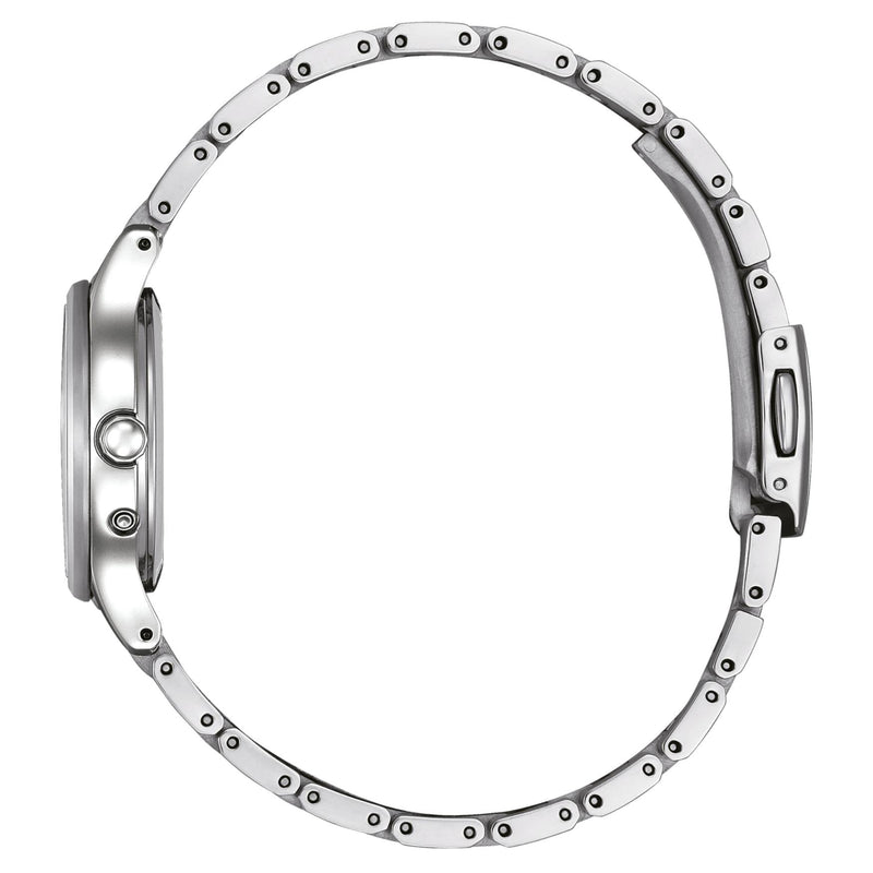 Citizen L EM1060-87L analog damklocka med blå urtavla och armband i rostfritt stål