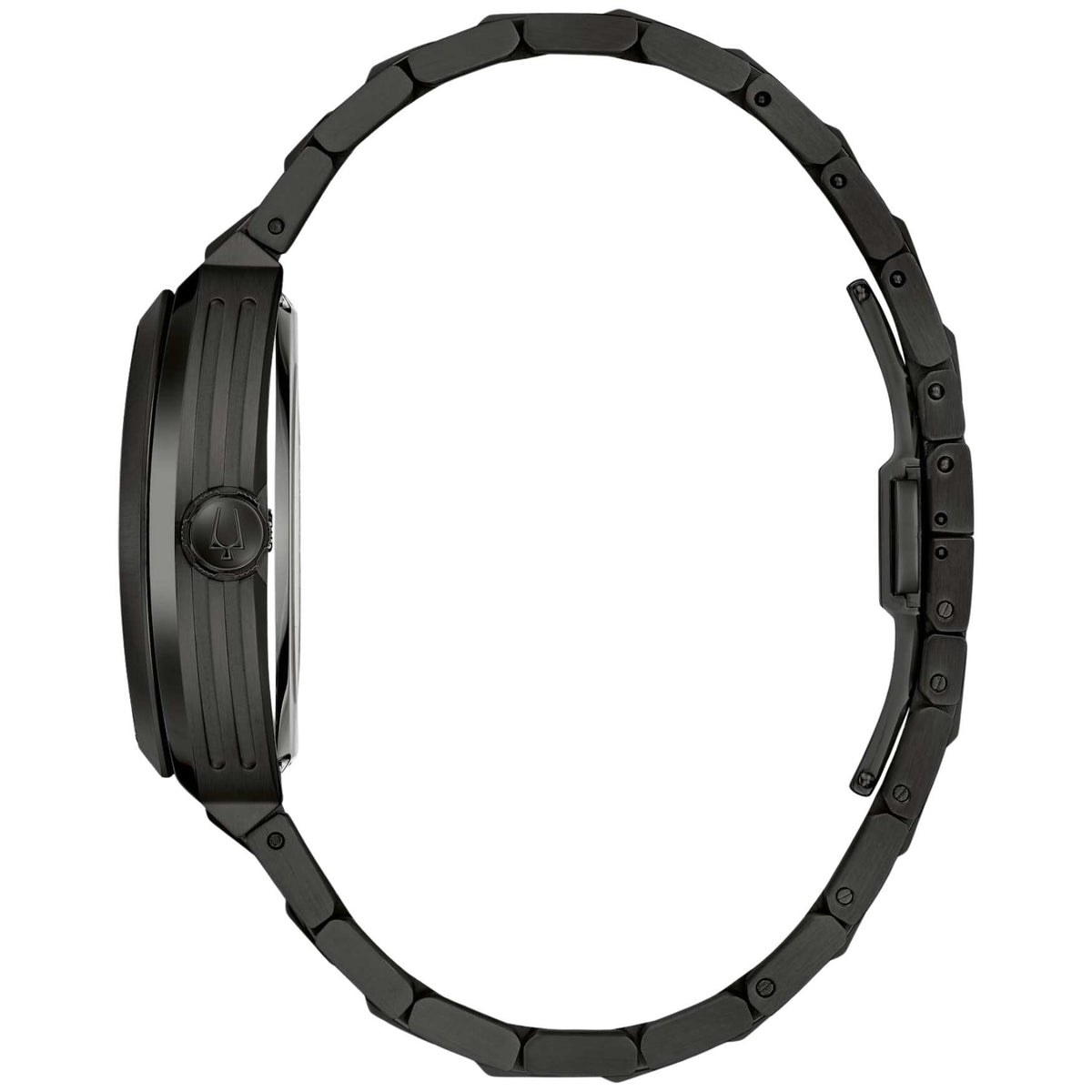 Bulova MAQUINA AUTOMATIC 98A320 analog herrklocka med flerfärgad urtavla och armband i rostfritt stål