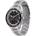 Hugo Boss Santiago 1513862 analog herrklocka med svart urtavla och armband i rostfritt stål