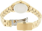 Citizen Elegance EU6072-56D analog damklocka med vit urtavla och armband i rostfritt stål