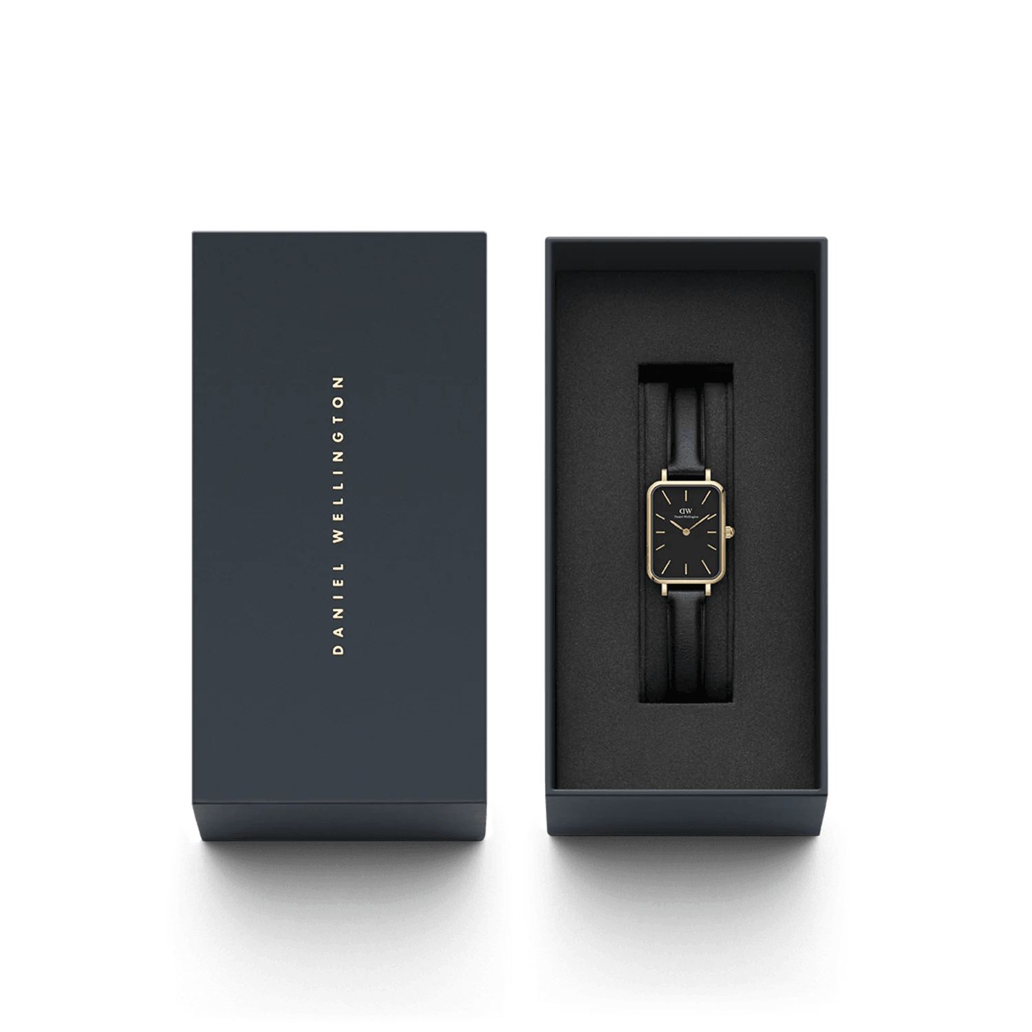 Quadro Pressed Sheffield Gold DW00100560 från  Daniel Wellington – Märkesklocka hos Kronura