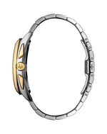Bulova Bracelet 98A159 analog herrklocka med blå urtavla och armband i rostfritt stål