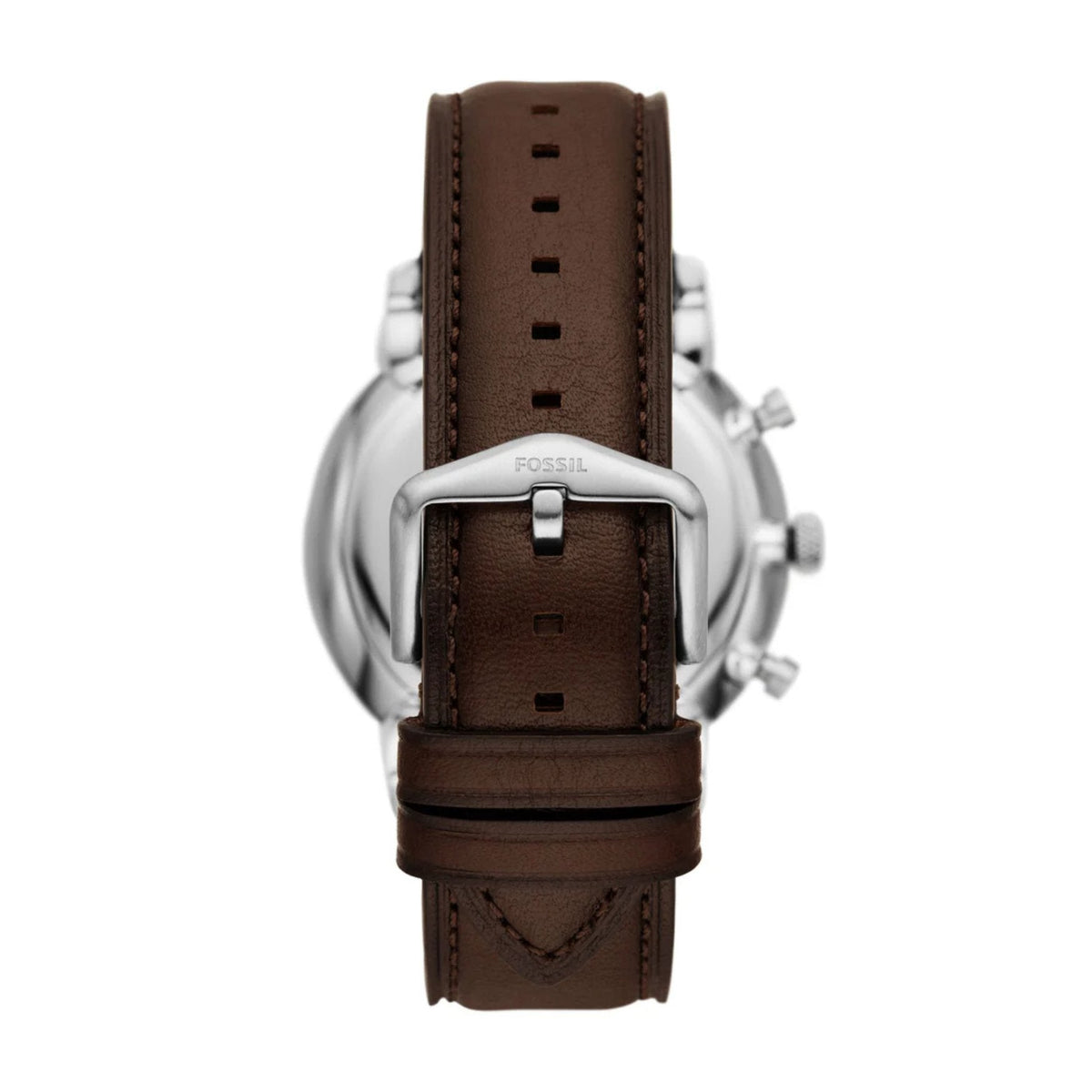 Fossil Neutra Chronograph SET FS6018SET analog herrklocka med mörk blå urtavla och armband i läder