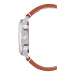 Citizen Eco-Drive CA4420-21X analog herrklocka med grön urtavla och armband i läder