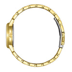 Citizen Eco Drive FE1242-78D analog damklocka med vit urtavla och armband i rostfritt stål