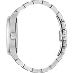 Bulova Classic 96B391 analog herrklocka med silver urtavla och armband i rostfritt stål